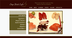 Desktop Screenshot of chopstickcafe.biz